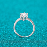 Load image into Gallery viewer, OAHLAN Fine Jewellery 2ct Marquise Cut Moissanite 925 Sterling Silver Ring for Women Anniversary Engagement Wedding