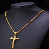 Load image into Gallery viewer, Best Easter Day&#39;s Gift Crucifix Design Stainless Steel Necklace