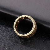 Load image into Gallery viewer, Stainless Steel Men Ring Vintage Creative Car Tire Shape Ring Jewelry