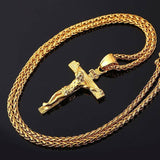 Load image into Gallery viewer, Best Easter Day&#39;s Gift Crucifix Design Stainless Steel Necklace