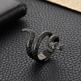 Load image into Gallery viewer, Men Vintage Punk Ring Cobra Ring Jewelry Wholesale