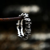 Load image into Gallery viewer, Men Vintage Skull Punk Ring