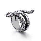 Load image into Gallery viewer, Men Vintage Punk Ring Cobra Ring Jewelry Wholesale