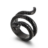 Load image into Gallery viewer, Men Vintage Punk Ring Cobra Ring Jewelry Wholesale