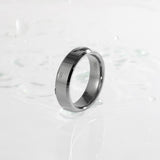 Load image into Gallery viewer, Ringsmaker 6mm Silver Color Tungsten Carbide Ring Men Women High Polished Wedding Bands